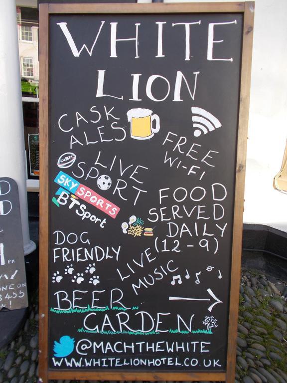 The White Lion Hotel Machynlleth Exterior foto